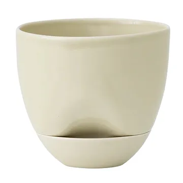 Hydrous flower pot Ø12 cm - Ashen - Audo Copenhagen