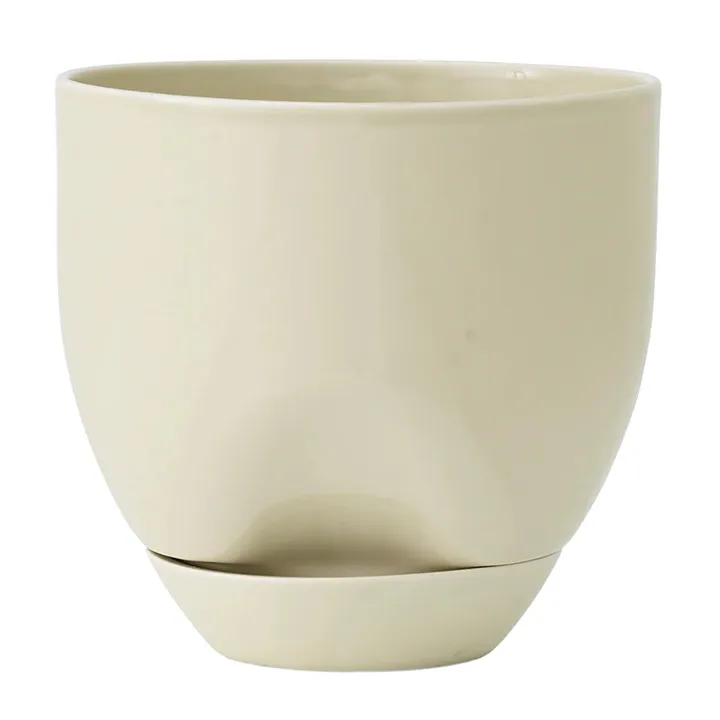Hydrous flower pot Ø20 cm - Ashen - Audo Copenhagen