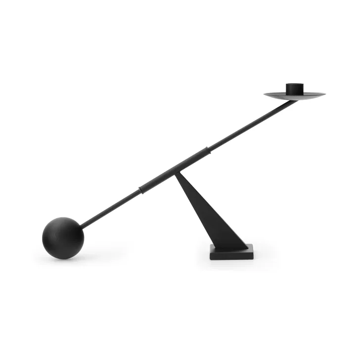 Interconnect candlestick 42,5 cm - Bronzed brass - Audo Copenhagen