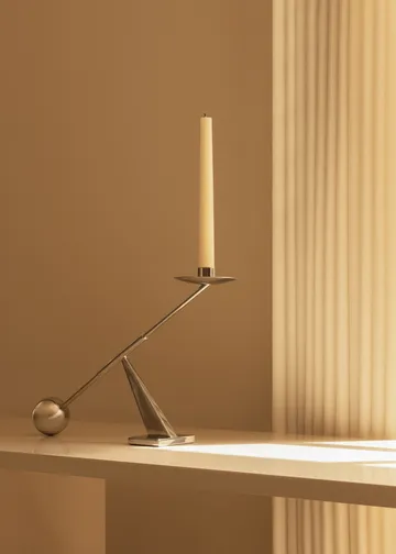 Interconnect candlestick 42,5 cm - Stainless steel - Audo Copenhagen