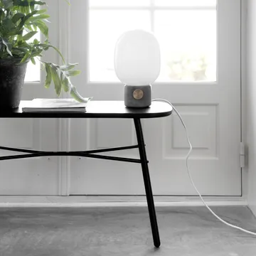 JWDA table lamp - Concrete-brass, Small - Audo Copenhagen