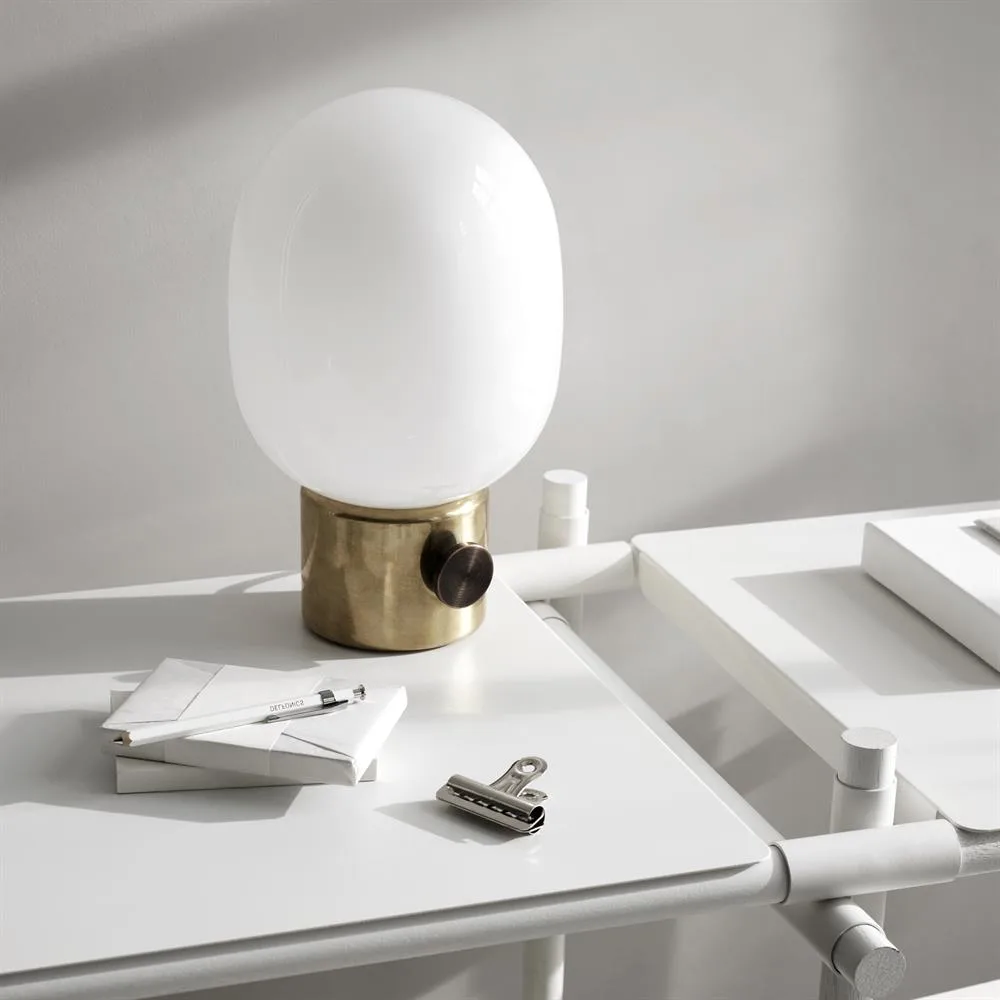 JWDA table lamp, Polished brass, Small Audo Copenhagen