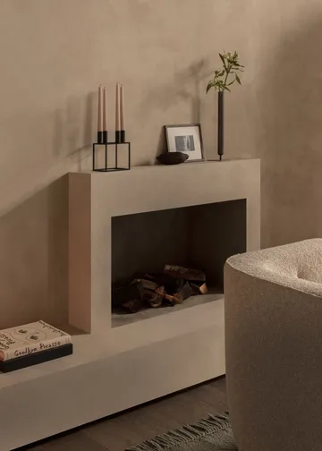 Kubus 4 candle holder - black - Audo Copenhagen