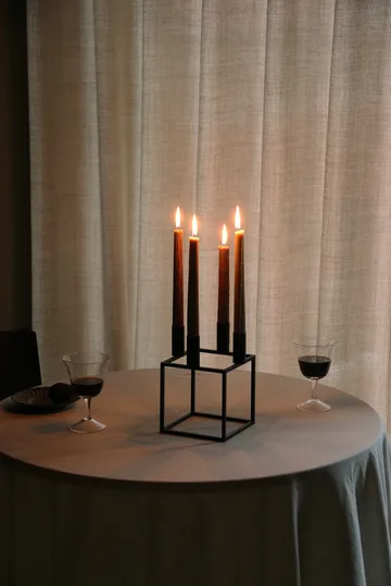 Kubus 4 candle holder - black - Audo Copenhagen