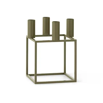 Kubus 4 candle holder - Olive - Audo Copenhagen