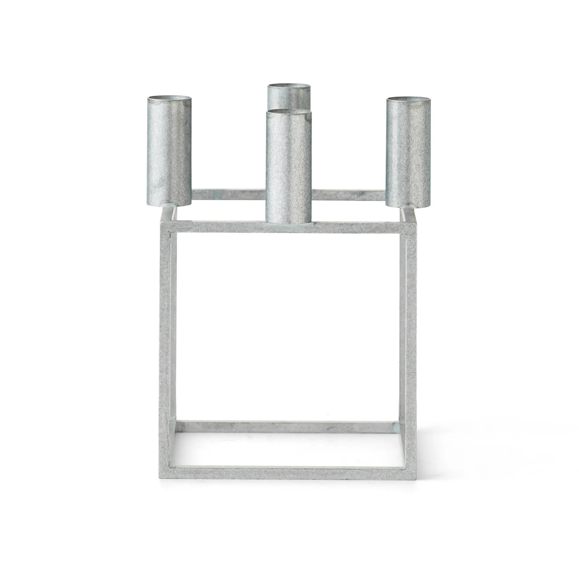 Kubus 4 candle holder, Zink Audo Copenhagen