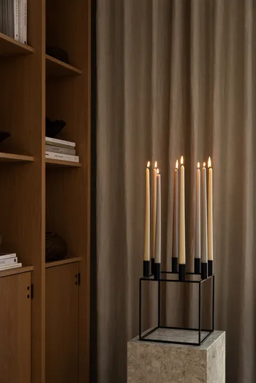 Kubus 8 candle holder - black - Audo Copenhagen