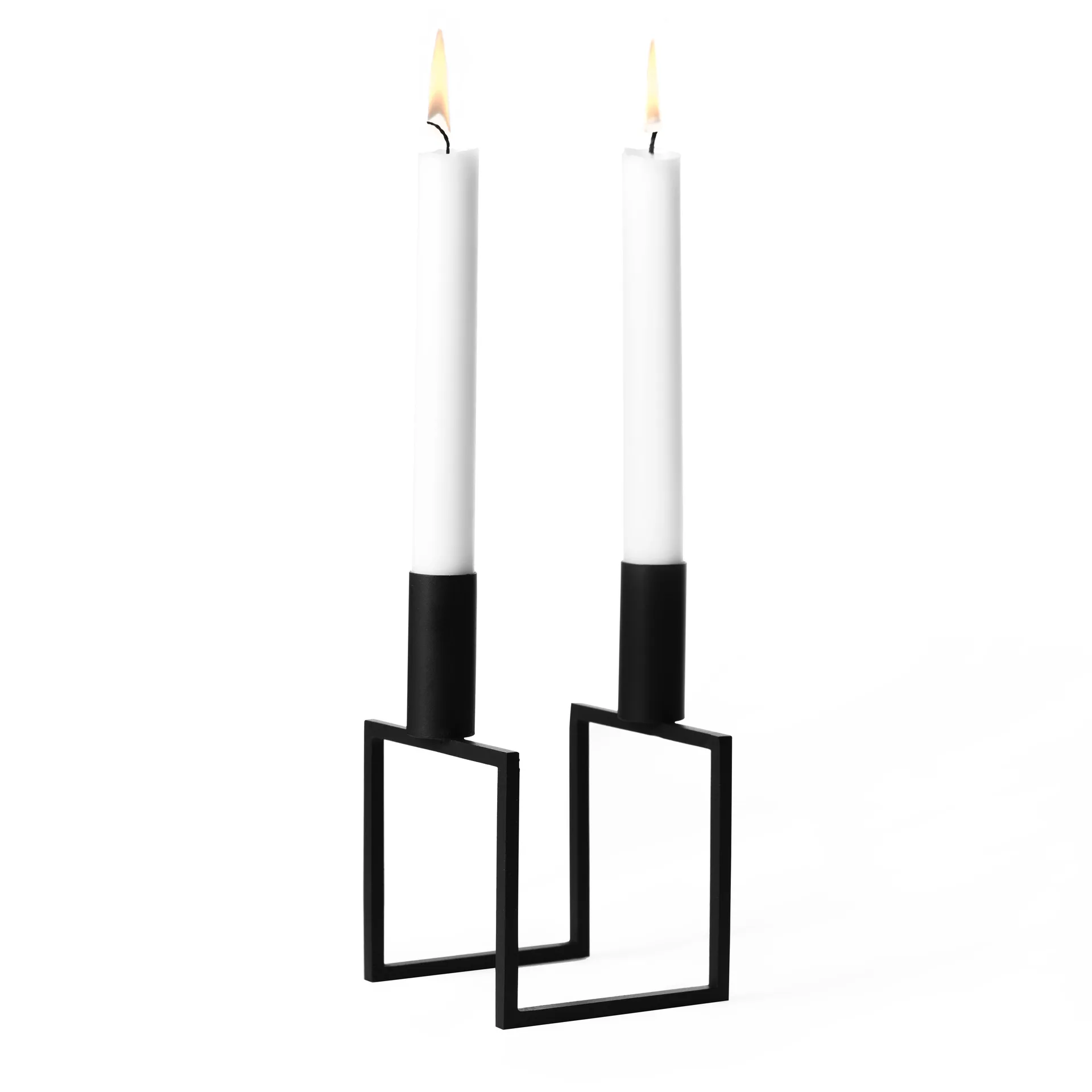 Line candle holder, black Audo Copenhagen