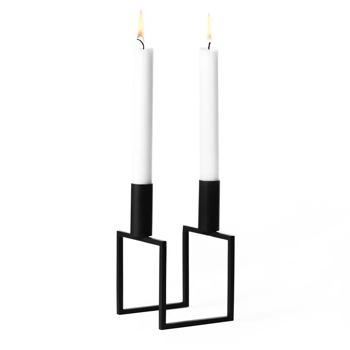 Line candle holder - black - Audo Copenhagen