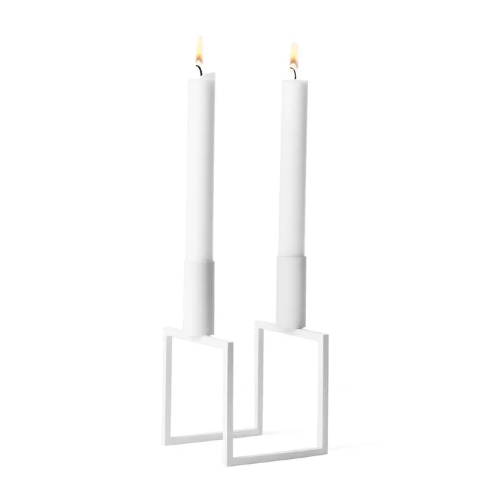 Line candle holder - white - Audo Copenhagen
