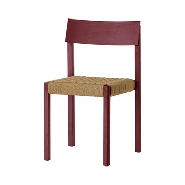 Mauro chair - French red oak-paper cord - Audo Copenhagen