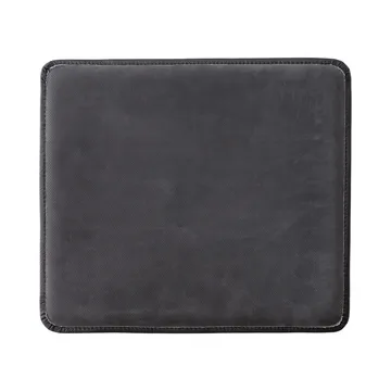 Mauro seat cushion for chair - Leather Madras Black - Audo Copenhagen