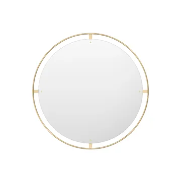 Nimbus mirror - Polished brass, ø110 - Audo Copenhagen