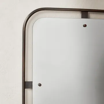 Nimbus mirror rectangular - Bronzed brass - Audo Copenhagen