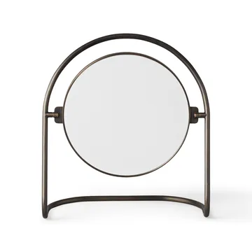 Nimbus table mirror 25 cm - Bronzed brass - Audo Copenhagen