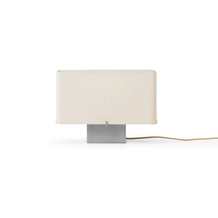 Nonna table lamp 24 cm - Brushed aluminium-sand - Audo Copenhagen