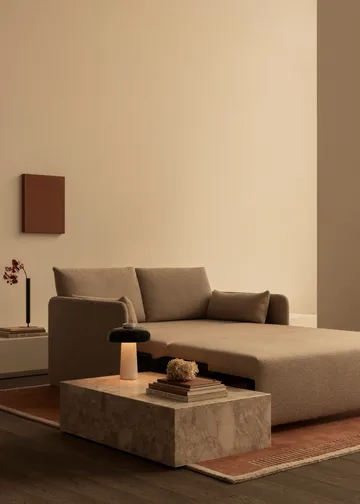 Offset sofa bed 2 seater - Baru 0450 gold - Audo Copenhagen