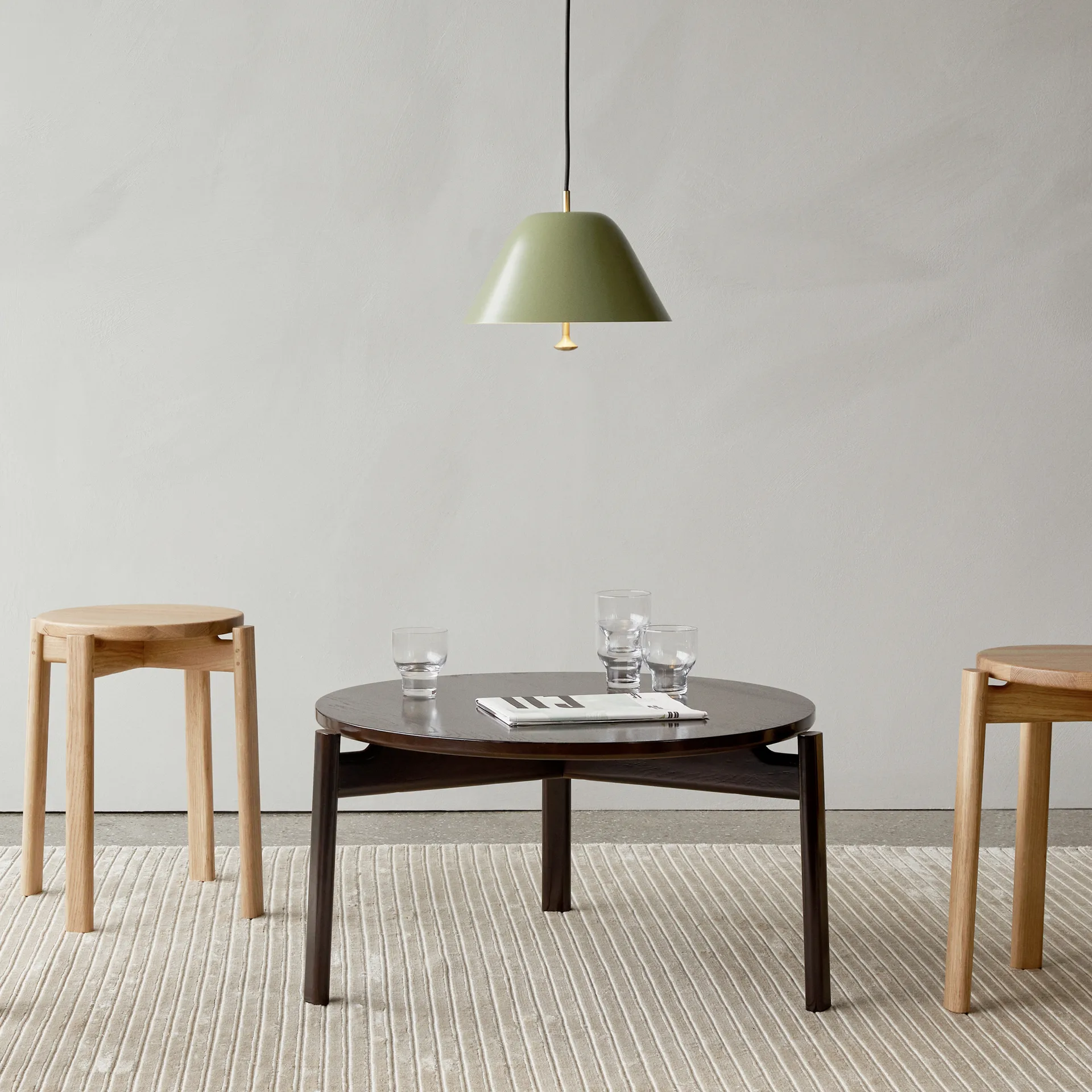 Passage stool, Oak Audo Copenhagen
