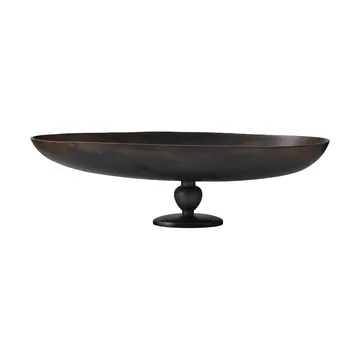 Pavot serving tray on foot - Brown - Audo Copenhagen