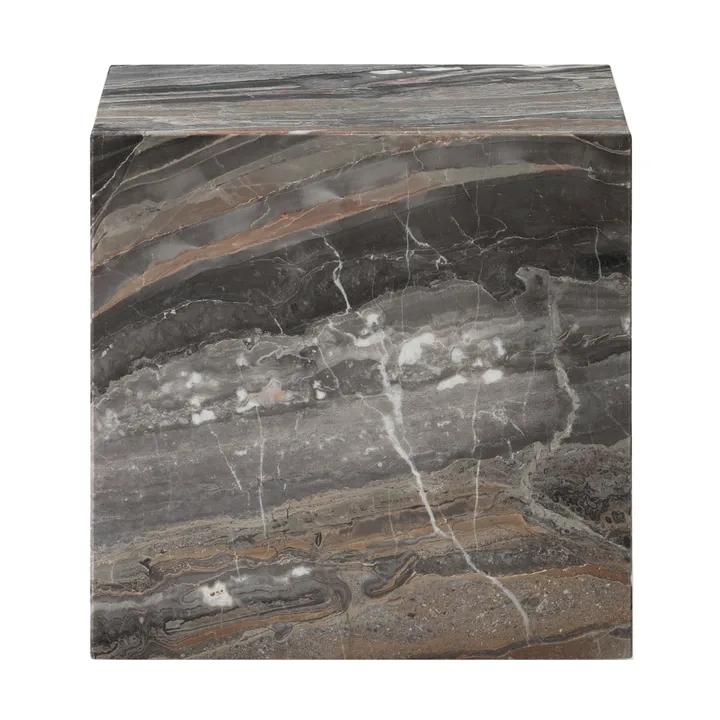 Plinth coffee table - Grey galaxy, cube - Audo Copenhagen