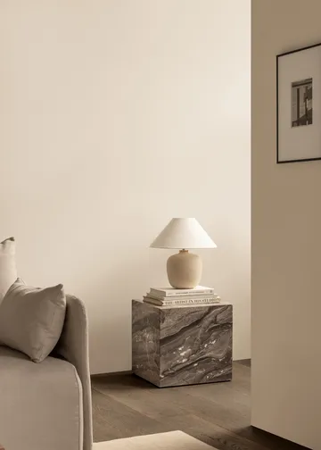 Plinth coffee table - Grey galaxy, cube - Audo Copenhagen