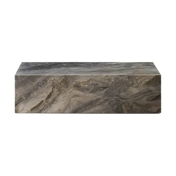 Plinth coffee table - Grey galaxy, low - Audo Copenhagen