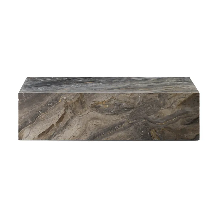 Plinth coffee table - Grey galaxy, low - Audo Copenhagen