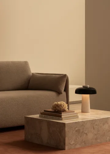 Plinth coffee table - Grey galaxy, low - Audo Copenhagen