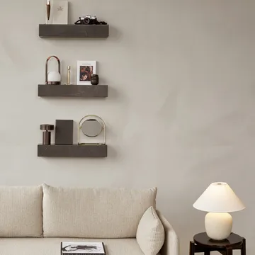 Plinth shelf - Brown-grey kendzo marble - Audo Copenhagen