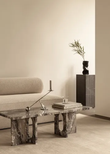 Plinth tall sidetable 30x30x51 cm - Grey galaxy - Audo Copenhagen