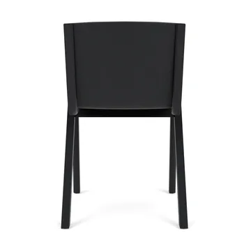 Ready upholstered chair - Black oak-Baru 0570 Red - Audo Copenhagen
