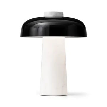 Reverse table lamp 30 cm - Carrara-black - Audo Copenhagen
