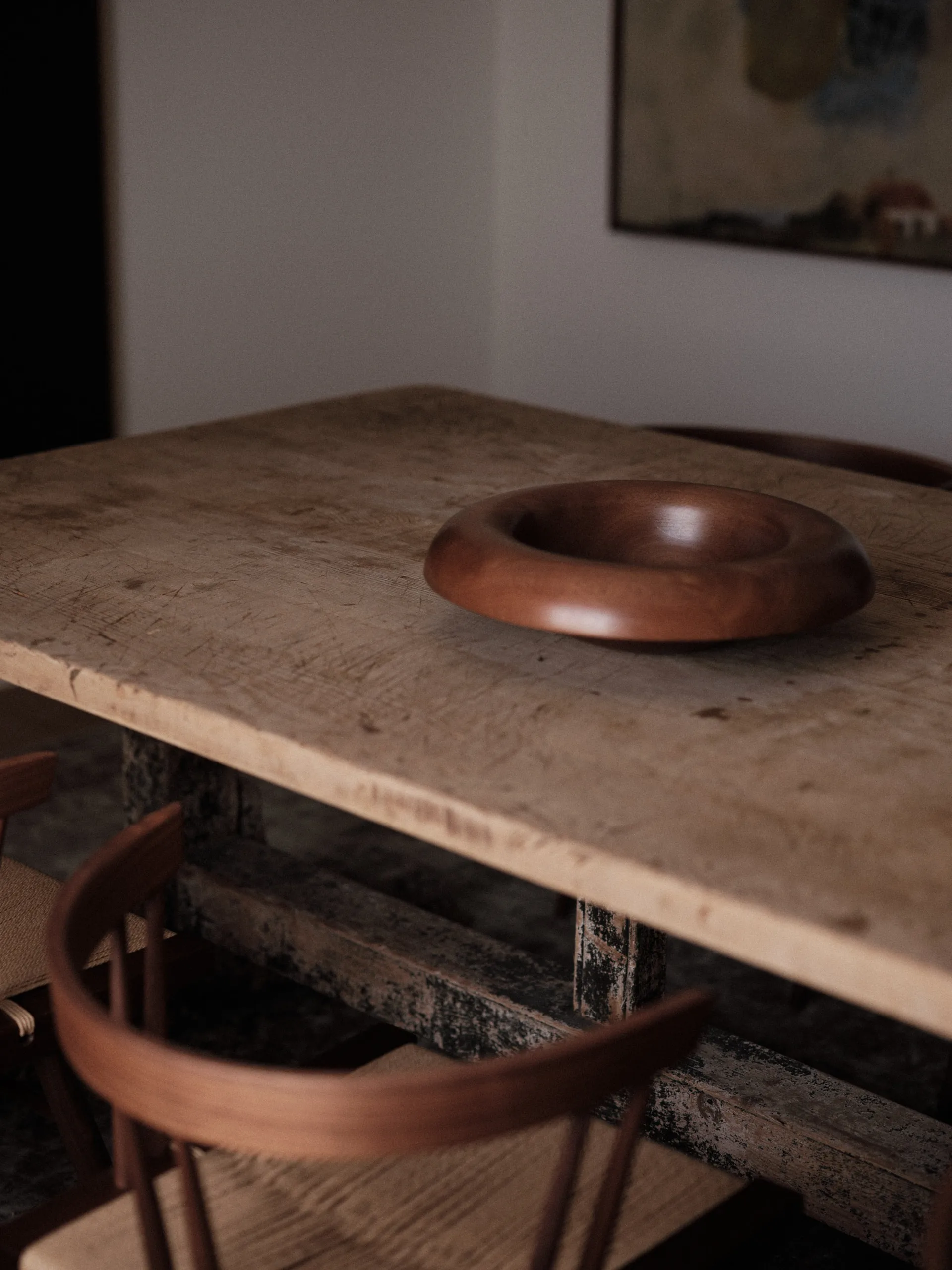 Round bowl Ø42 cm, Beechwood Audo Copenhagen