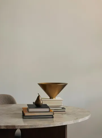Sentimant decoration pear - Brass - Audo Copenhagen