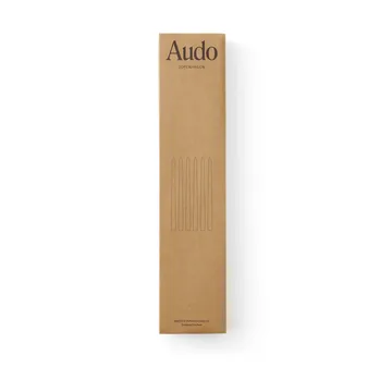 Spire candles 38 cm 6-pack - Ivory - Audo Copenhagen
