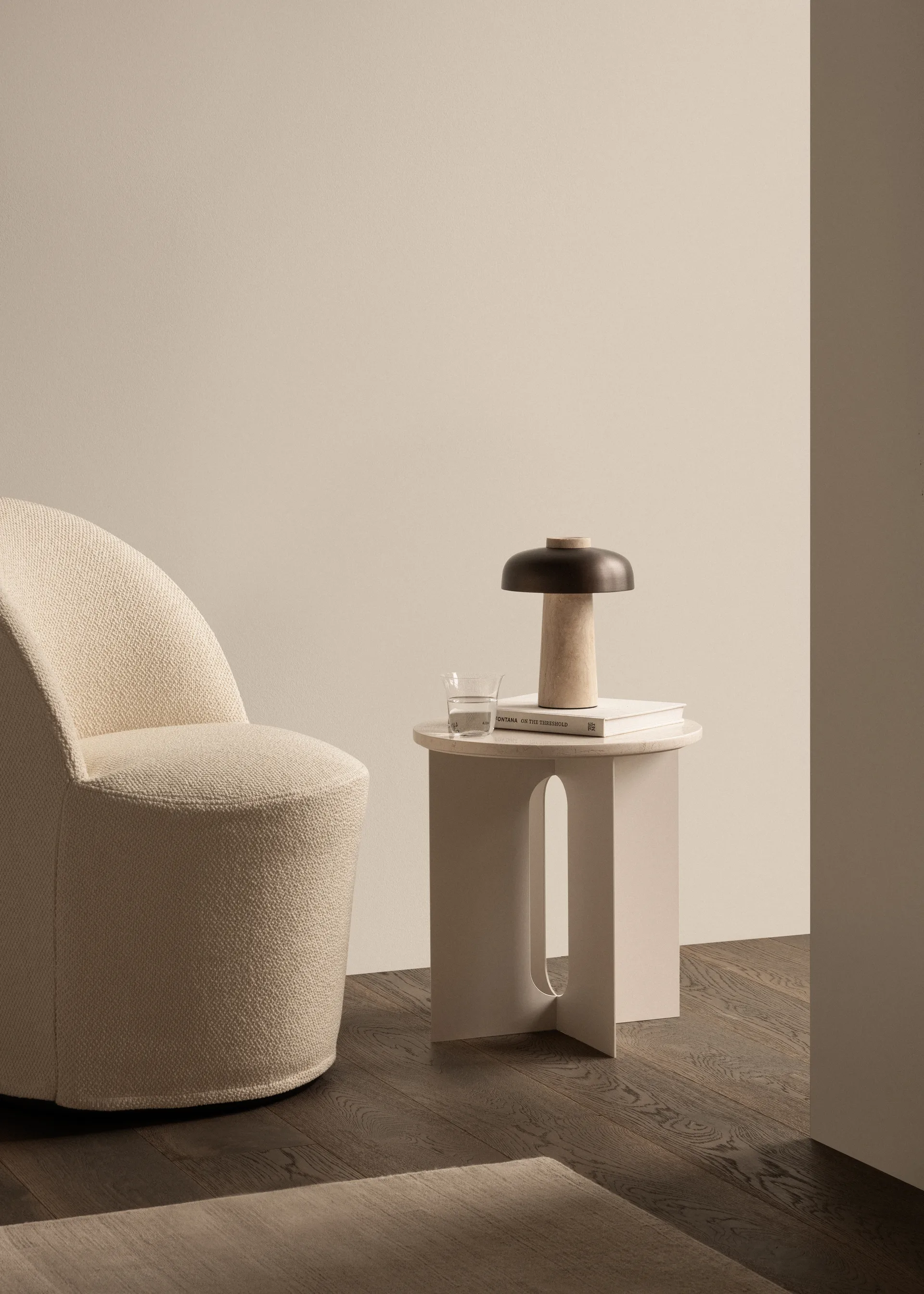 Tearoom Club swivel chair, Logan 01 Jasmine Audo Copenhagen