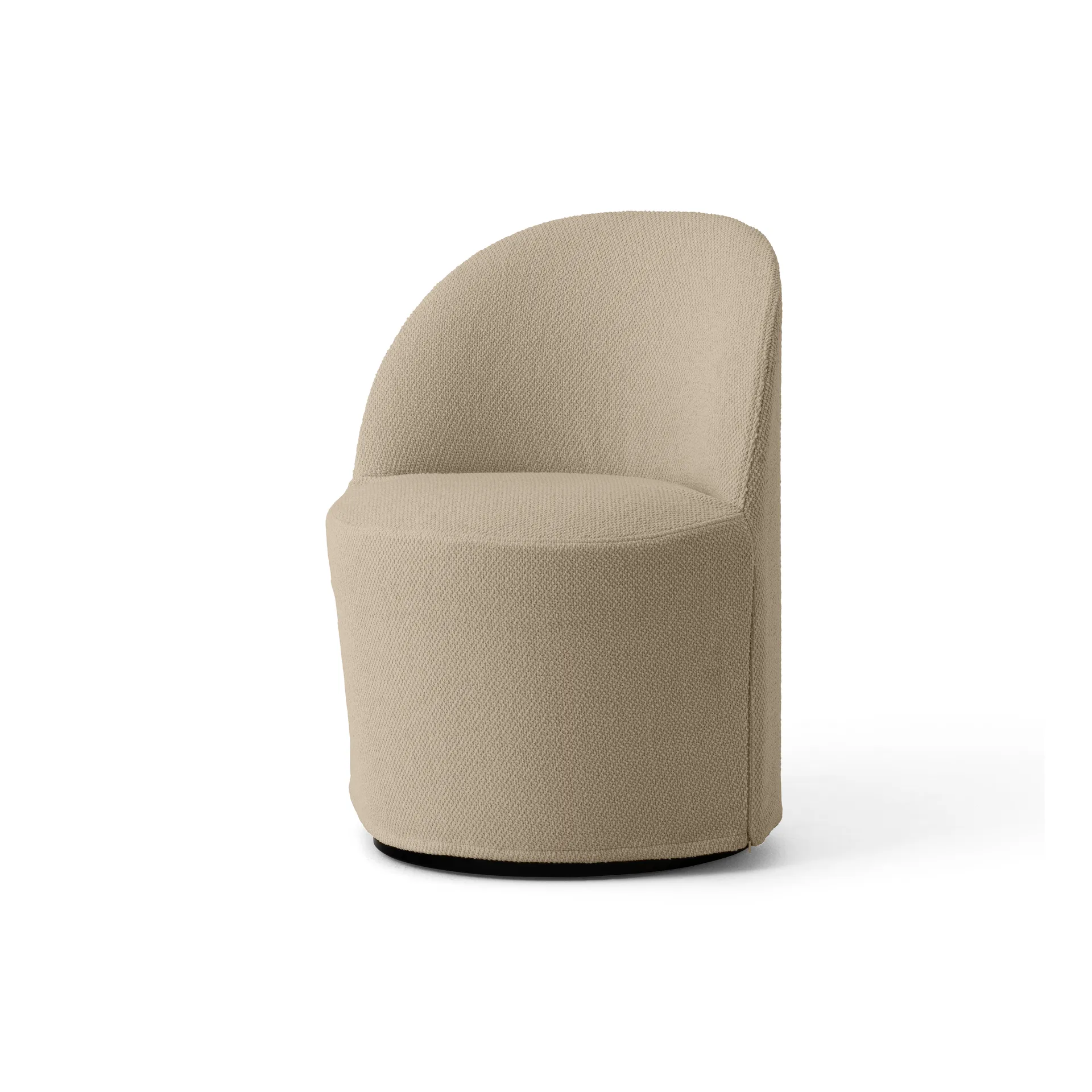 Tearoom Club swivel chair, Logan 02 Sand Audo Copenhagen