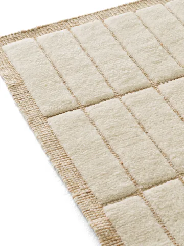 Tile rug - Ivory, 170x240 cm - Audo Copenhagen