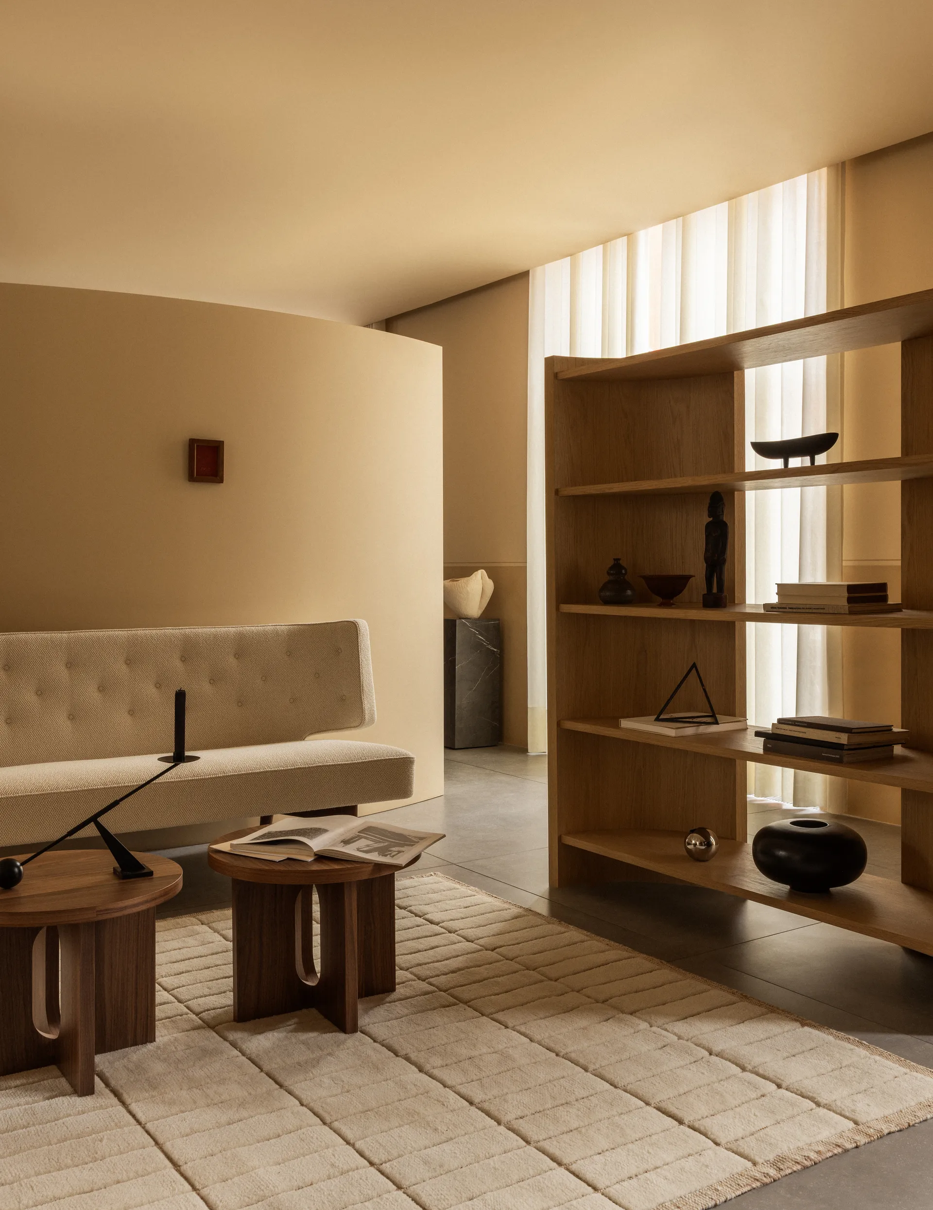 Tile rug, Ivory, 200x300 cm Audo Copenhagen