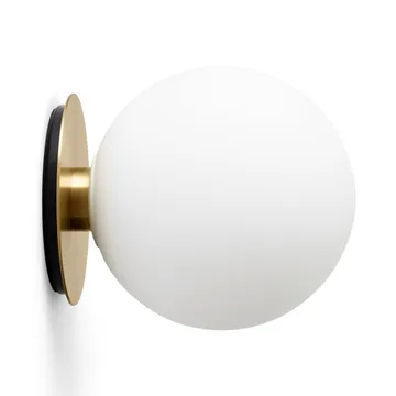 TR ceiling/wall lamp brass - matte opal glass - Audo Copenhagen