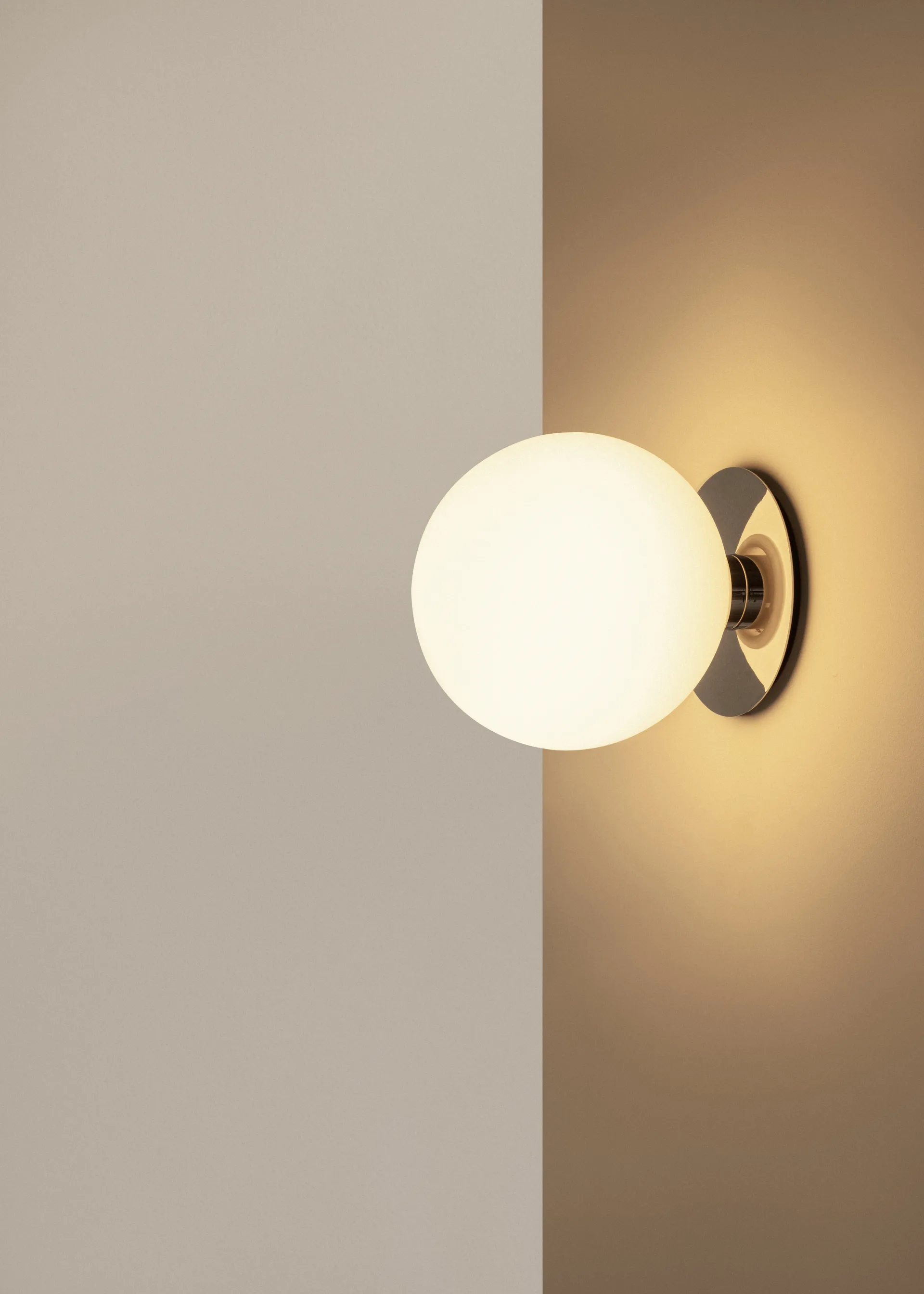 TR ceiling/wall lamp, Polished steel Audo Copenhagen