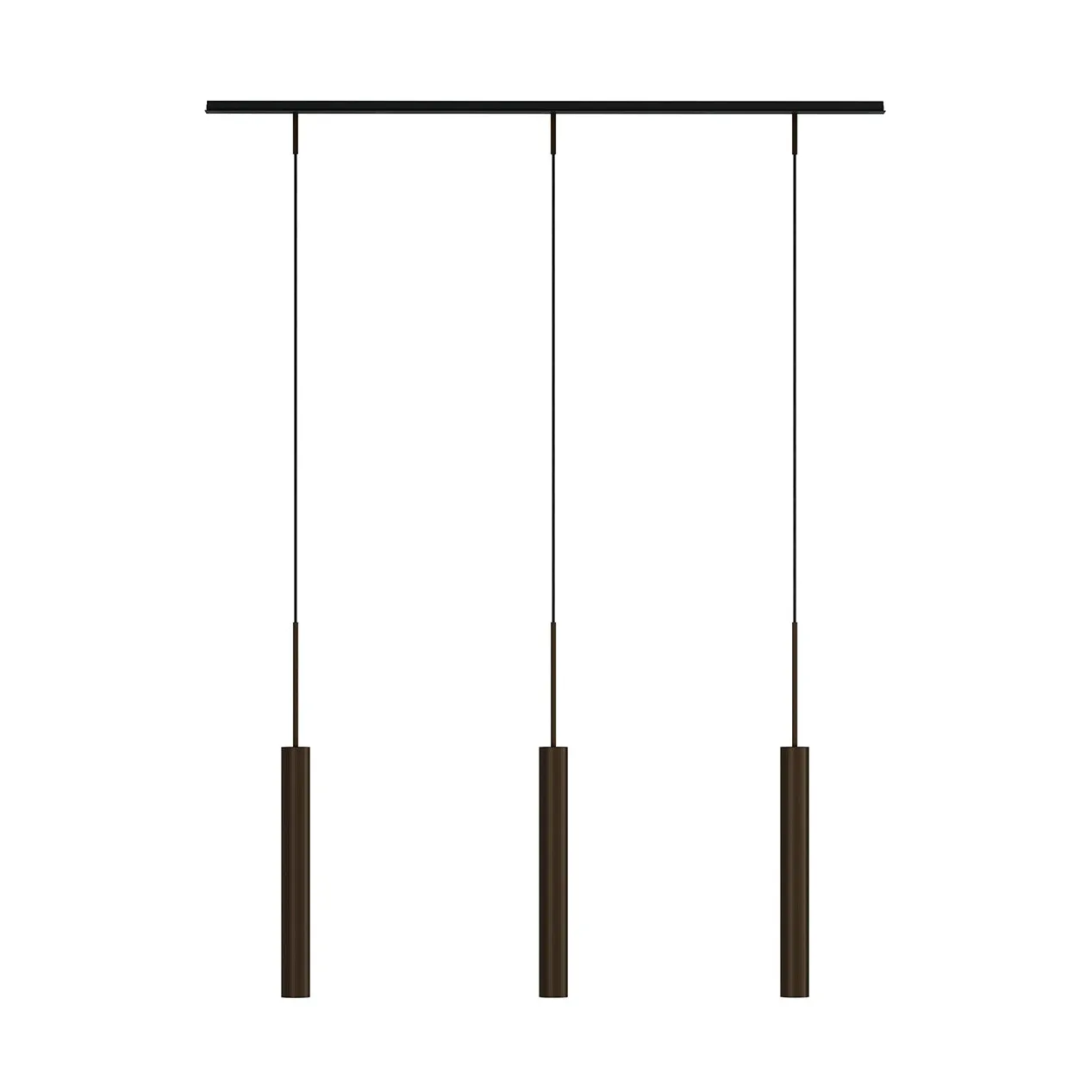 Tubulaire rail pendant lamp 3, Anodized bronzed Audo Copenhagen