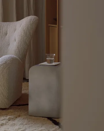 Volume side table - Aluminium - Audo Copenhagen
