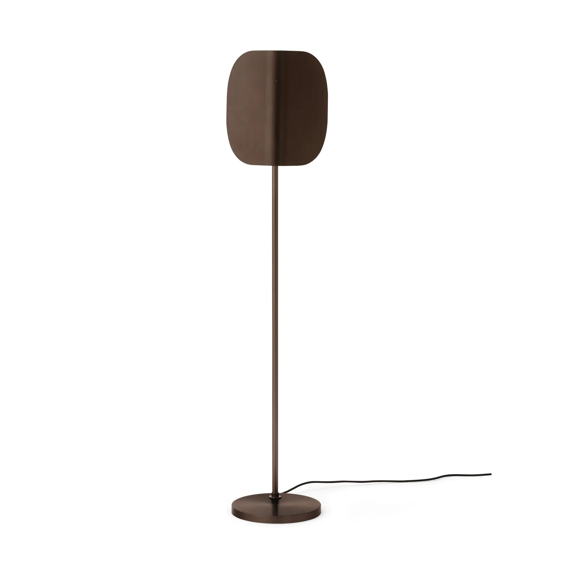 Wing floor lamp, Bronzed aluminium, 115 cm Audo Copenhagen