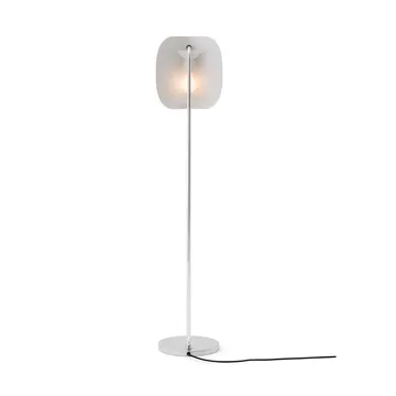 Wing floor lamp - Polished aluminum, 115 cm - Audo Copenhagen