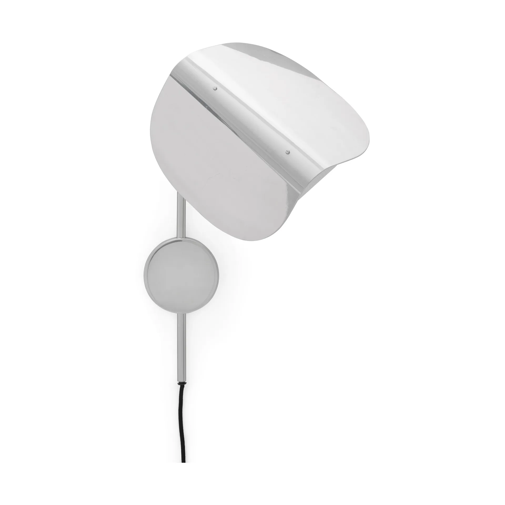 Wing wall lamp, Polished aluminium, 47 cm Audo Copenhagen