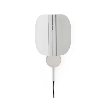 Wing wall lamp - Polished aluminium, 47 cm - Audo Copenhagen