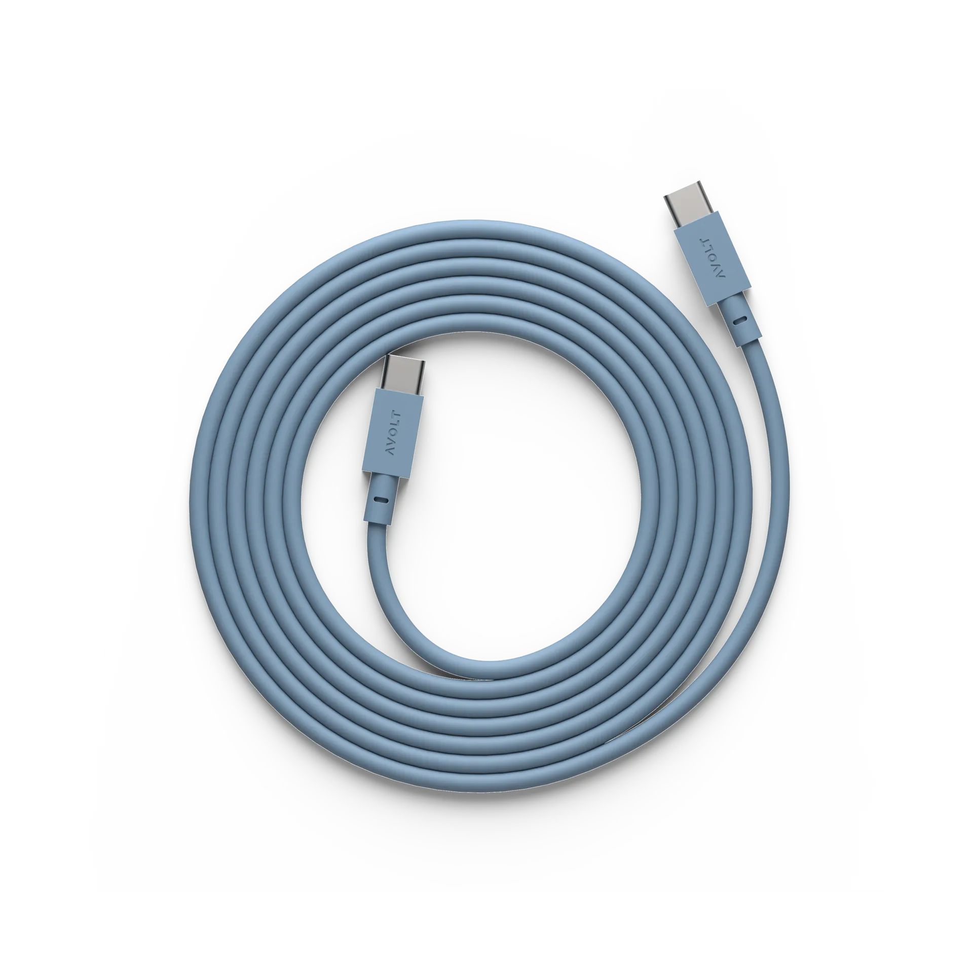 Cable 1 USB-C to USB-C charging cable 2 m, Shark blue Avolt
