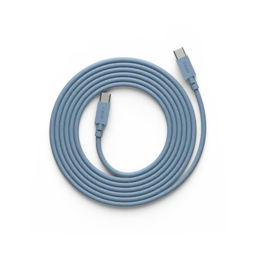 Cable 1 USB-C to USB-C charging cable 2 m - Shark blue - Avolt