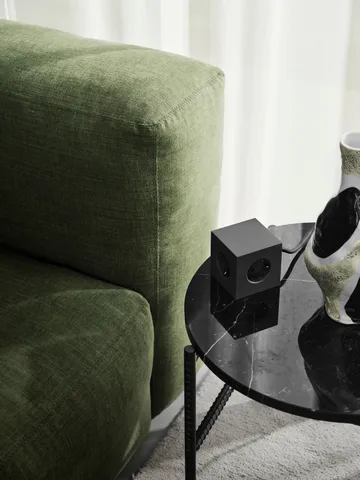Square 1 power strip USB-C 30W 3 m - Stockholm Black - Avolt